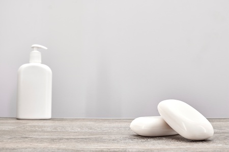 A studio photo of a soap dispenserの写真素材