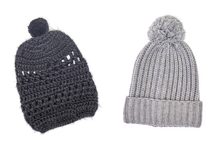 A studio photo of a woolen beanie