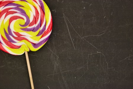A studio photo of a lollipopの写真素材