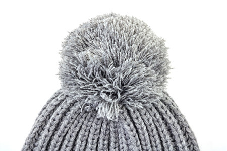 A studio photo of a woolen beanieの写真素材