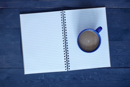 A studio photo of a note book padの写真素材
