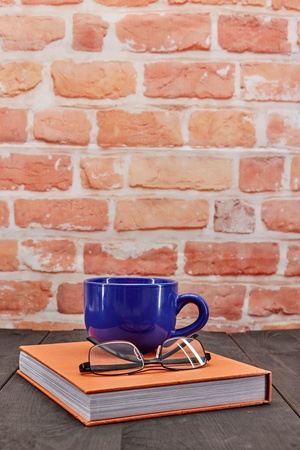 A studio close up of a coffee cupの写真素材