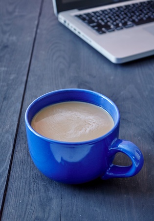 A studio close up of a cup of coffeeの写真素材