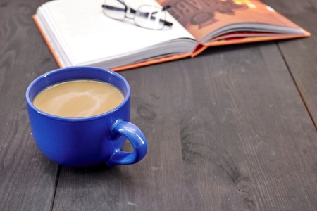 A studio close up of a cup of coffeeの写真素材