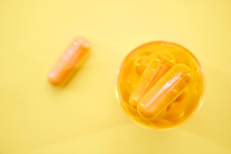 A studio photo of prescription medical pillsの写真素材