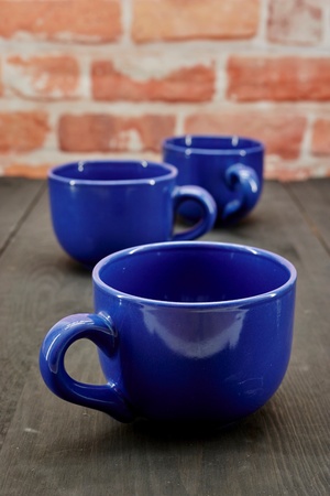 A studio close up of a coffee cupの写真素材