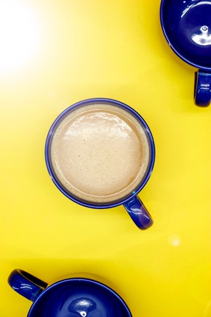 A studio close up of a cup of coffeeの写真素材