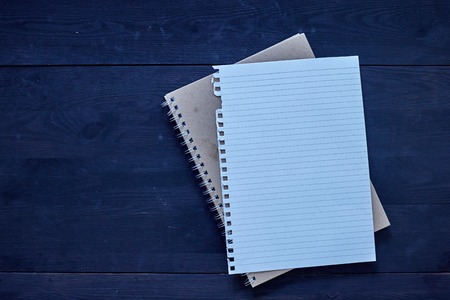 A studio photo of a note book padの写真素材