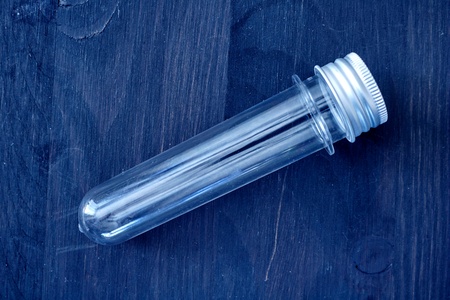 A studio photo of a test tube vileの写真素材