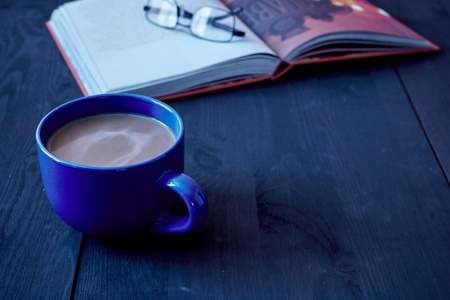 A studio close up of a cup of coffeeの写真素材