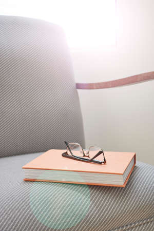 A studio photo of an antique armchairの写真素材