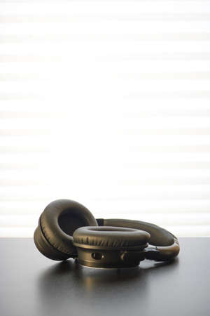 A studio photo of a desk clockの写真素材
