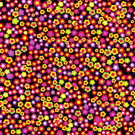 Seamless floral pattern.  のイラスト素材