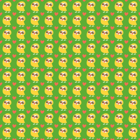 Owl seamless background. Hand drawn vector illustration. Seamless pattern can be used for wallpaper, pattern fills, web page background, surface texturesのイラスト素材