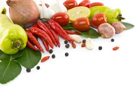 Asian ingredients food の写真素材