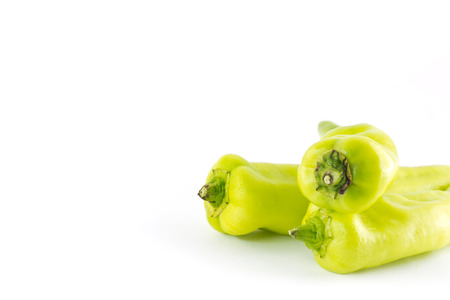 Sweet green chili の写真素材