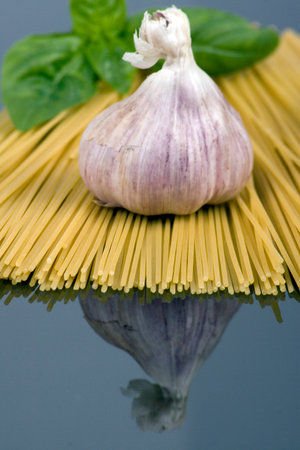 pasta ingredientsの写真素材