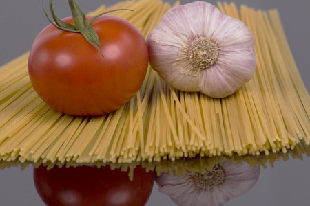 pasta ingredientsの写真素材