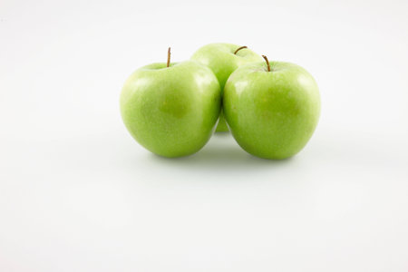 apple green,background, breakfast, color, concept, dessert, diet, food, fresh, freshness, fruit, green,  isolated, juice, macro, natural, nature, sweetの写真素材