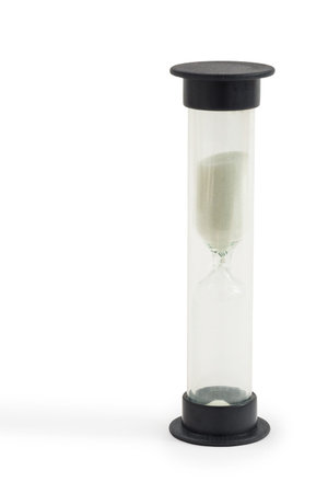 Small hourglass with black stands