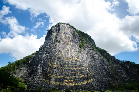 Wat Cheechan Chonburi Thailandの写真素材