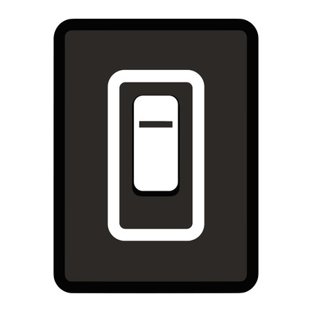 switch icon vector illustration icon flat style isolate on backgroundのイラスト素材