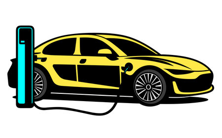 sport car, race car icon vector illustration icon flat style isolate on backgroundのイラスト素材