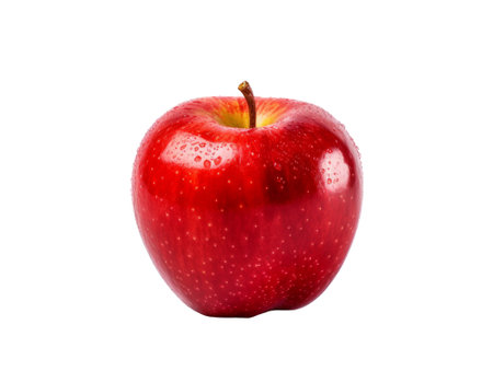 apple isolated on transparent background.fruit and vegetable for food element. food and healthy concept.の素材