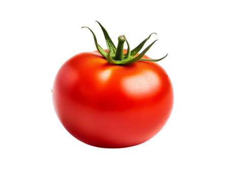 tomato isolated on transparent background.fruit and vegetable for food element. food and healthy concept.の素材