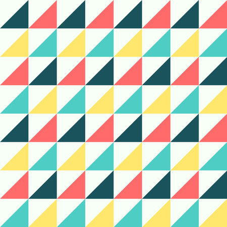 Abstract seamless fabric Background of geometric triangle pattern for wallpaper,fabric,printing and posterのイラスト素材
