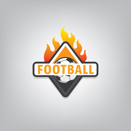Soccer   emblem design,vector illustrationのイラスト素材