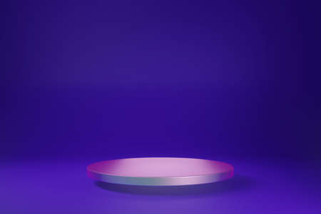 Premium minimal podium studio background for product display. Abstract Background Scene 3d Render for product advertise.の写真素材