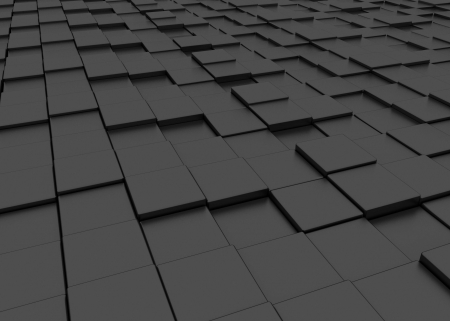 a 3d rendered image of 3d blocksの写真素材