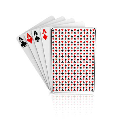 3D playing standing upright on a white background