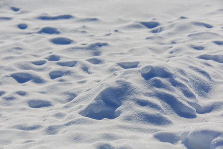Curve shape snow background, nobody, sunny dayの写真素材