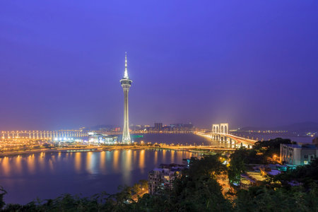 Sai Van Bridge is a cable-stayed bridge in Macau inaugurated on December 19, 2004