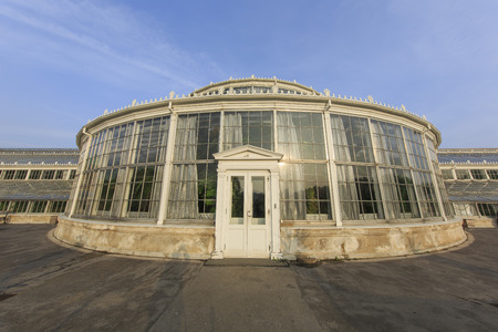 Traveling in the famous Botanical Garden, Copenhagen around Autumn seasonのeditorial素材
