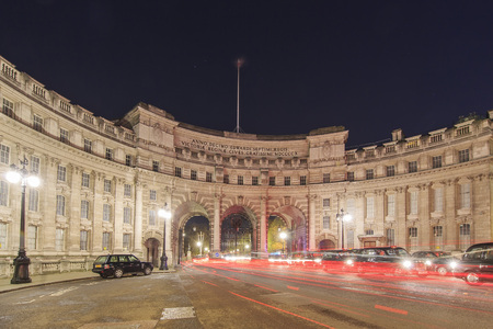 Traveling in the famous London, United Kingdom around twilightのeditorial素材