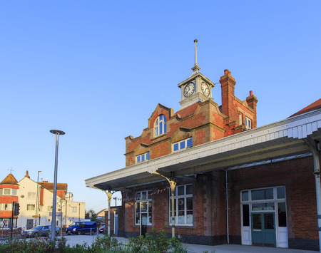 Traveling in the Bognor Regis, United Kingdom around morningのeditorial素材