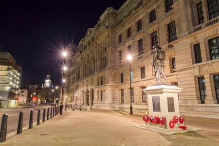 Traveling in the famous London, United Kingdom around twilightのeditorial素材