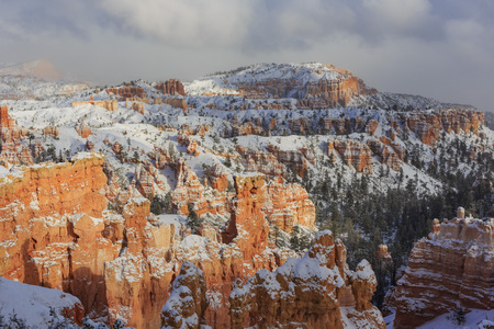 Superb view of Sunset Point of Bryce Canyon National Park at Utahの写真素材