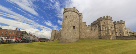 The famous Windsor Castle near London in United Kingdomのeditorial素材
