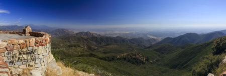Sight seeing over San Bernardino at afternoon timeのeditorial素材