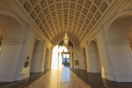 The beautiful Pasadena City Hall near Los Angeles, Californiaのeditorial素材