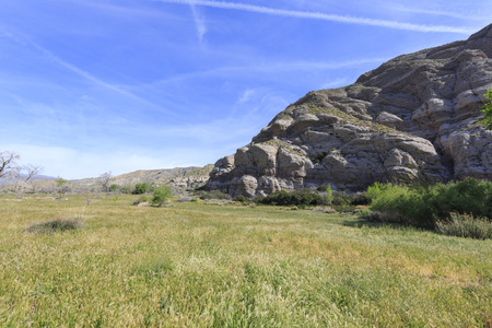 Changeling trail - Pacific Crest Trail at Whitewater Preserveの写真素材