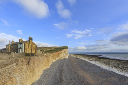 The famous landscape around Seven Sister, Seaford, UKのeditorial素材
