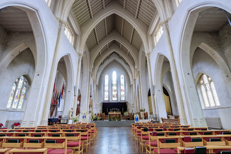 Southampton, APR 11: The Saint Mary's Church on APR 11, 2016 at Southampton, UKのeditorial素材
