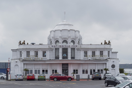 Southampton, APR 11: The famous Kutis Royal Pier on APR 11, 2016 at Southampton, UKのeditorial素材