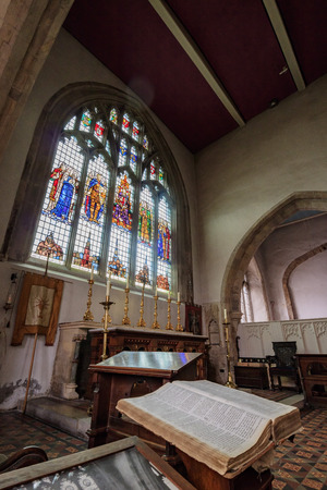 Southampton, APR 11: The historical Saint Michael's Church on APR 11, 2016 at Southampton, UKのeditorial素材