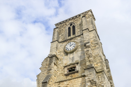The historical Holyrood Church at Southampton, United Kingdomの写真素材